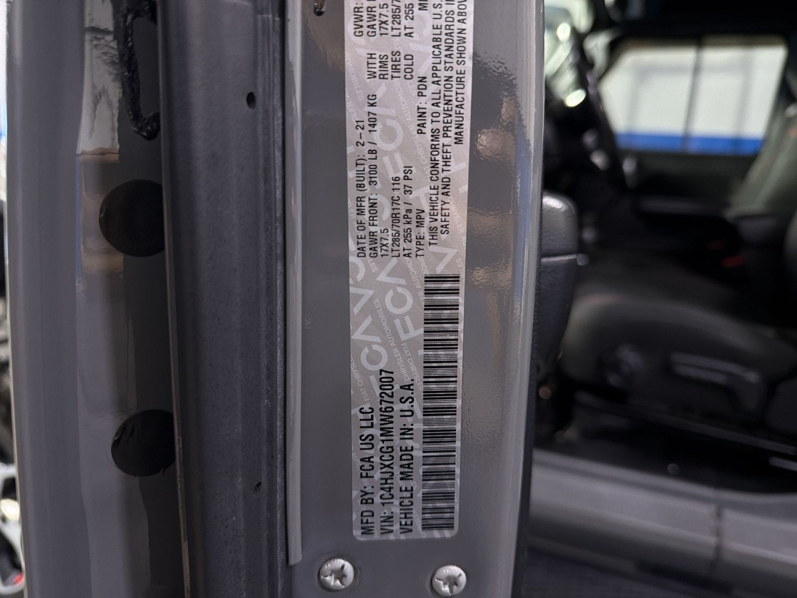 2021 Jeep Wrangler Rubicon
