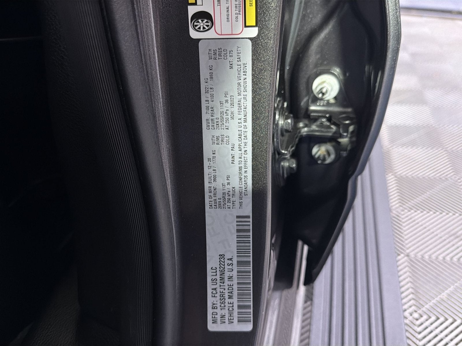 2021 RAM 1500 Laramie