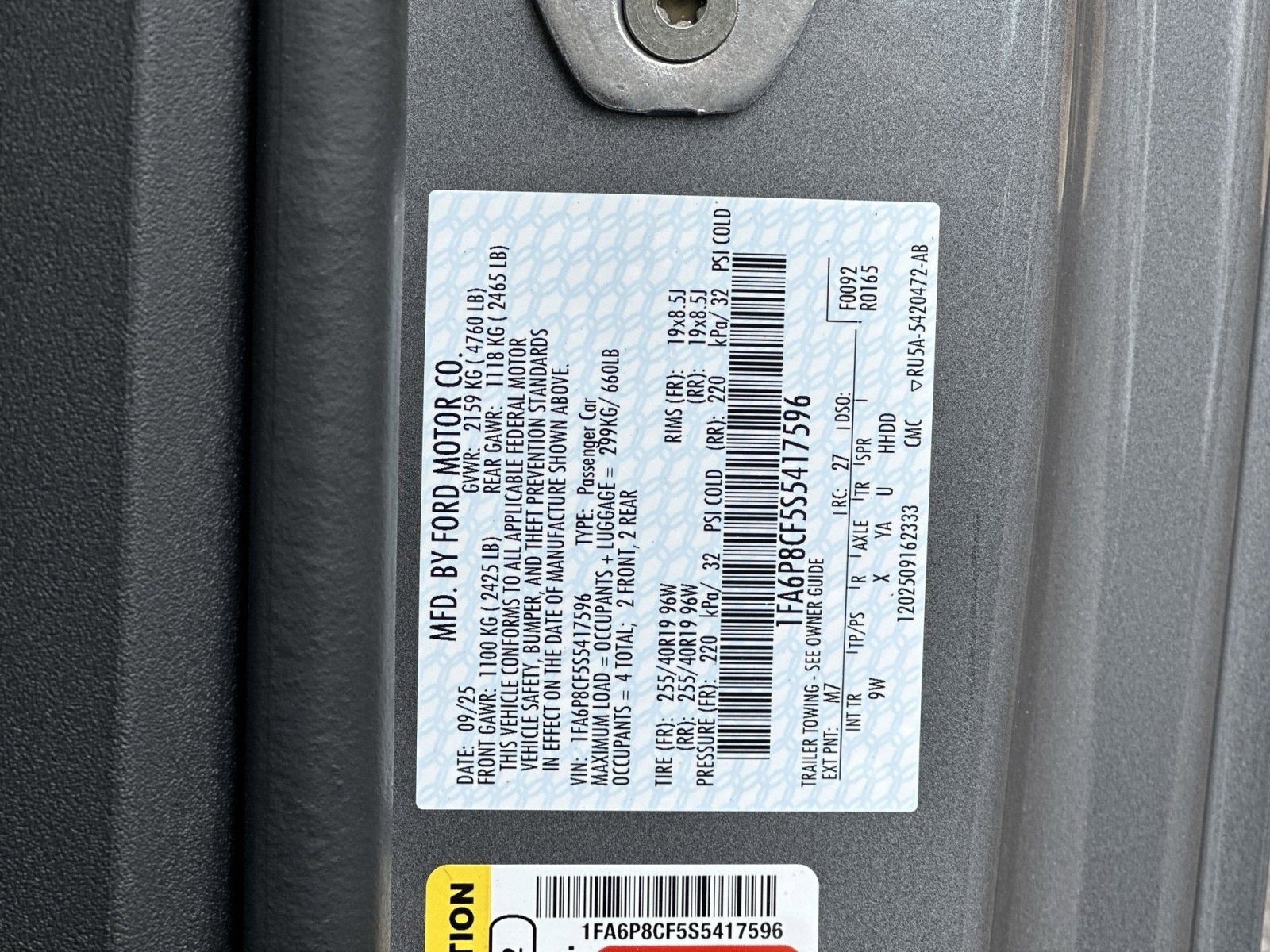 2025 Ford Mustang GT Premium