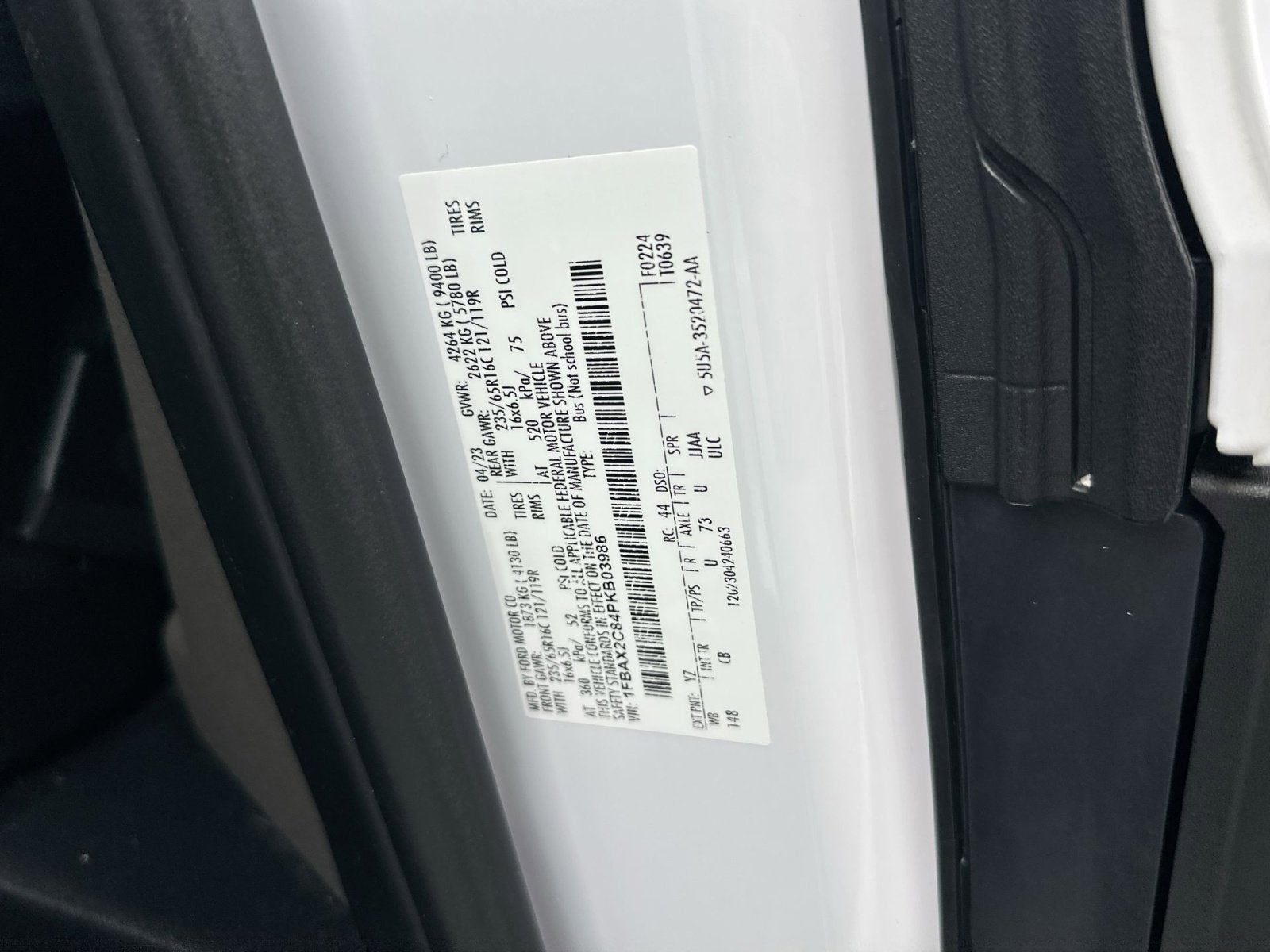 2023 Ford Transit-350 15-PASSENGER SEATS