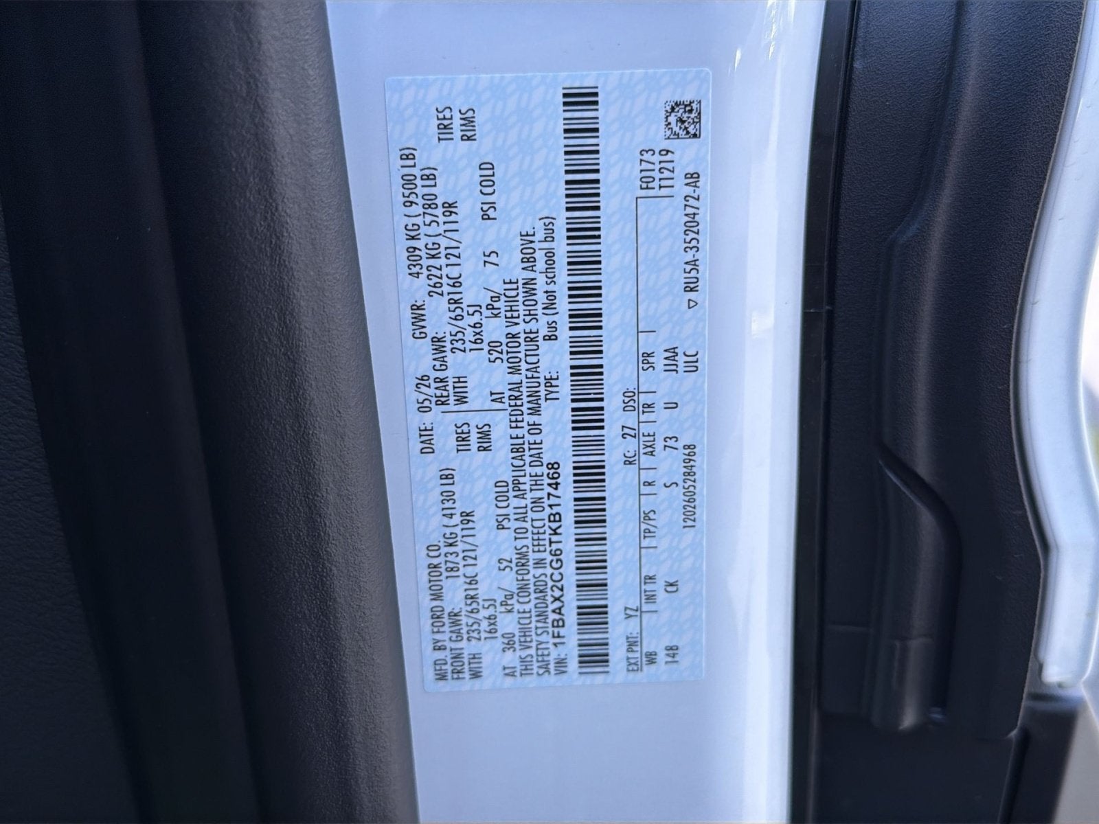 2026 Ford Transit-350 XL