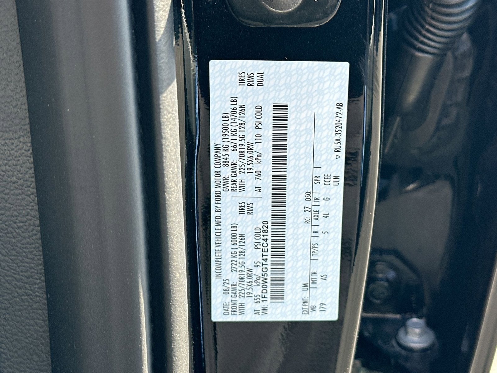 2026 Ford F-550SD XL Western Pro