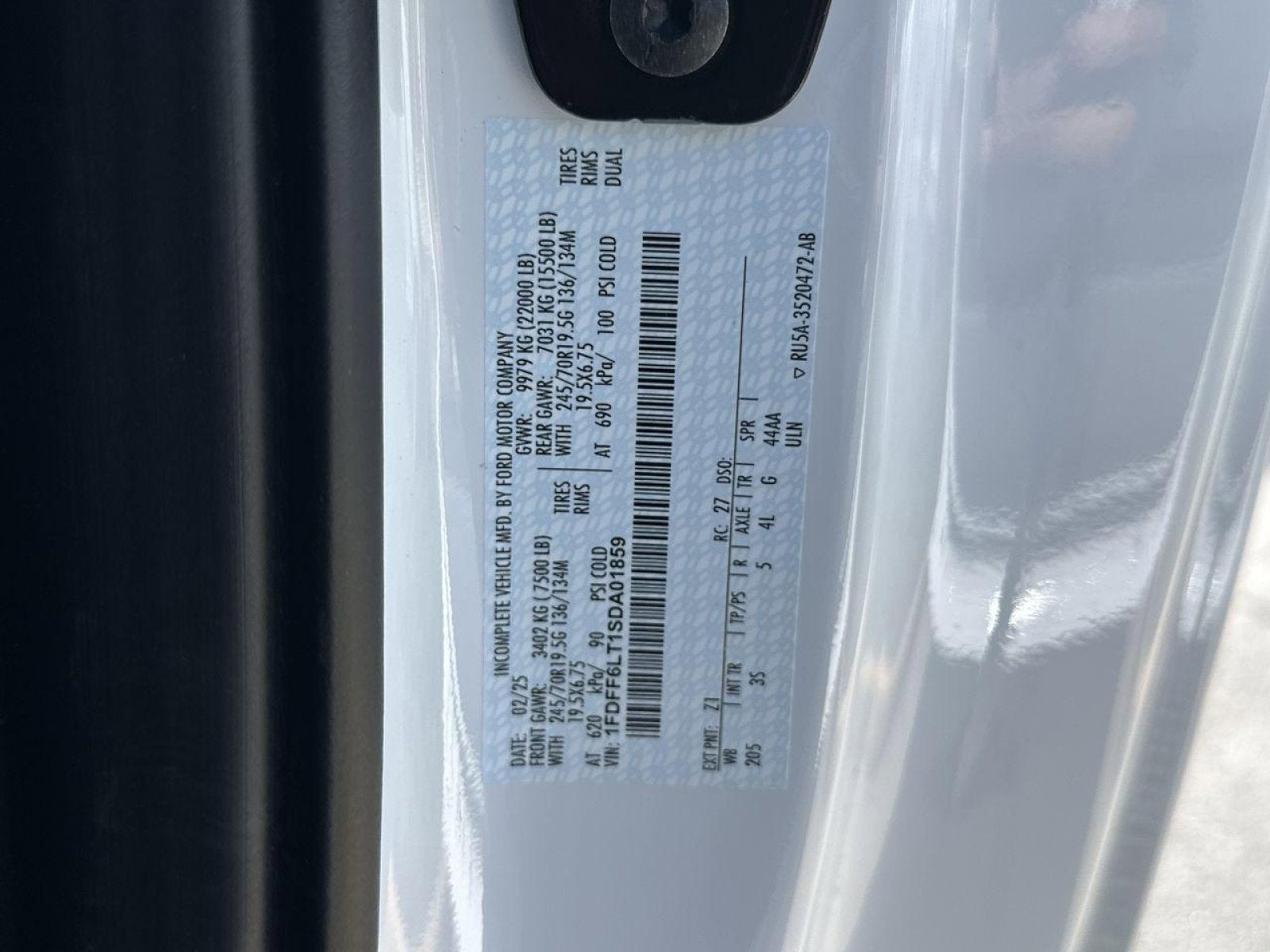 2025 Ford F-600SD XLT Roll Back