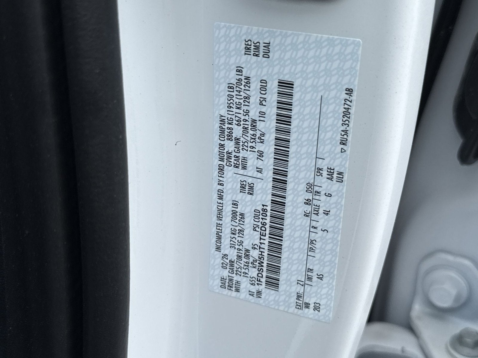 2026 Ford F-550SD XL