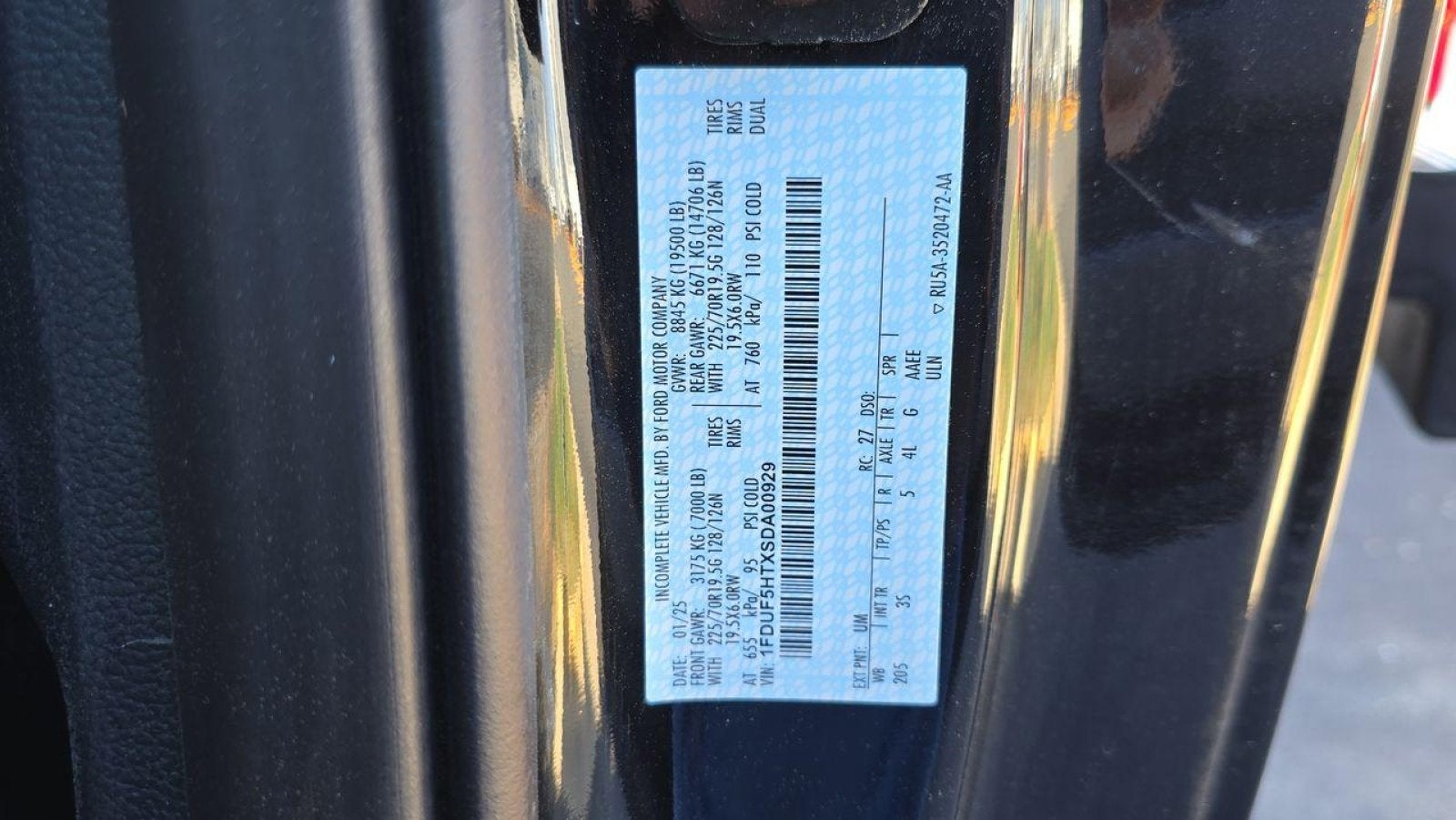 2025 Ford F-550SD XLT Roll Back