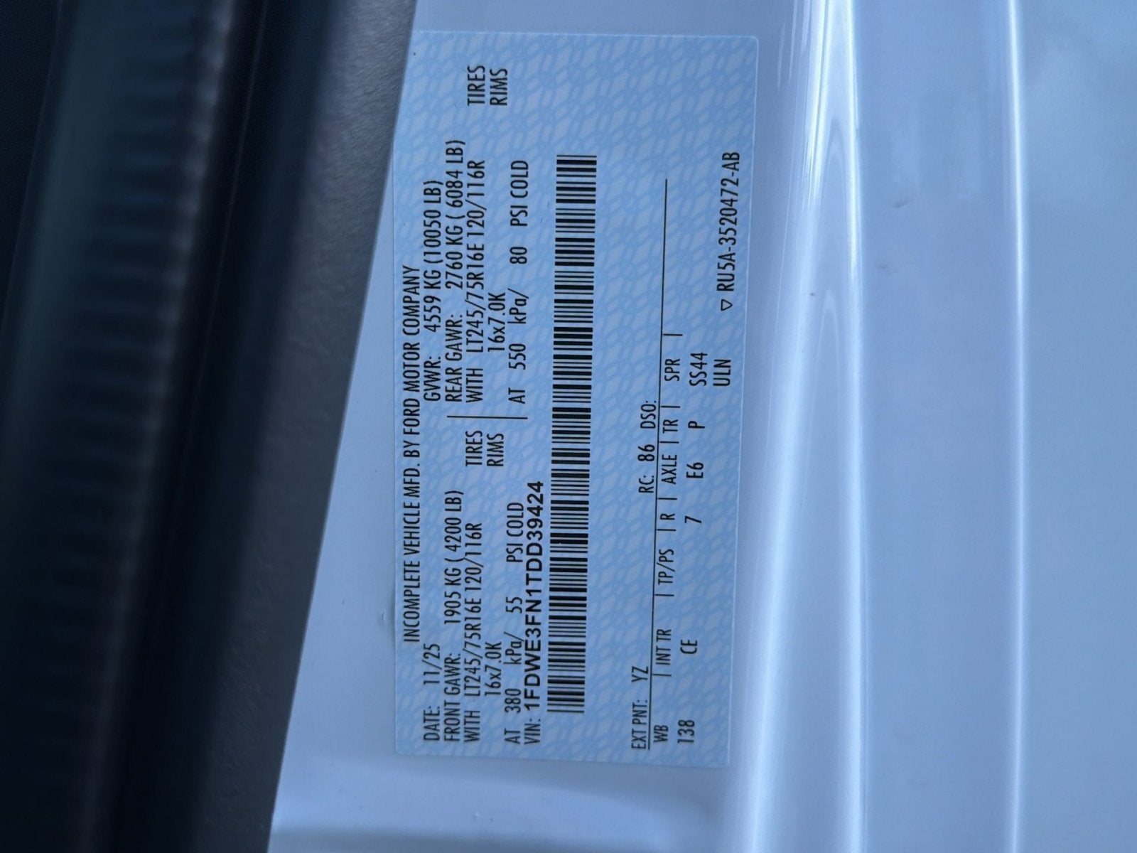 2026 Ford E-350SD Base