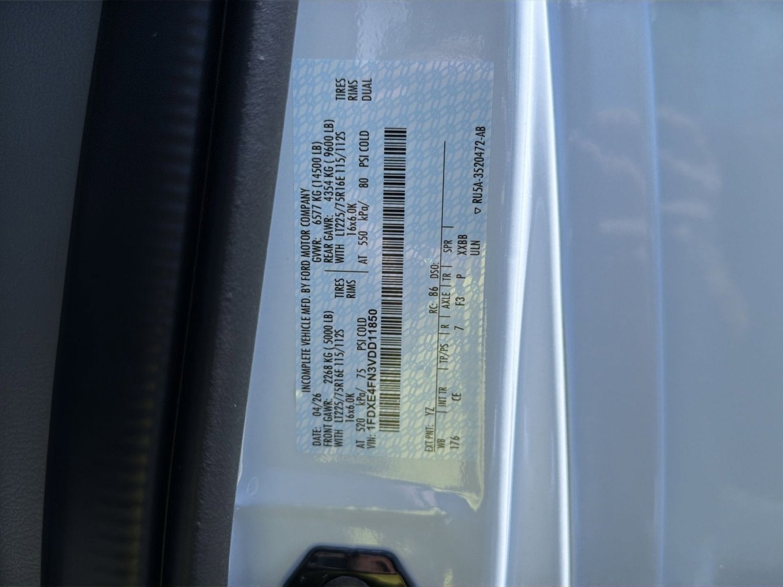 2027 Ford E-450SD Base