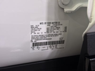 2022 Ford Explorer ST