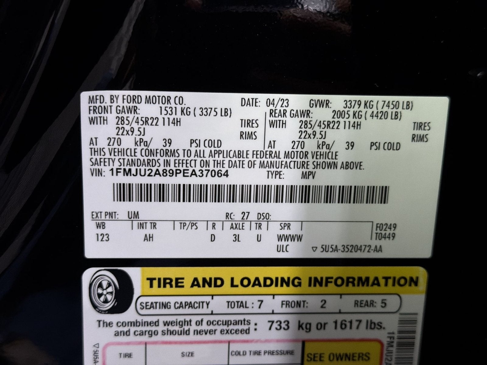 2023 Ford Expedition Limited