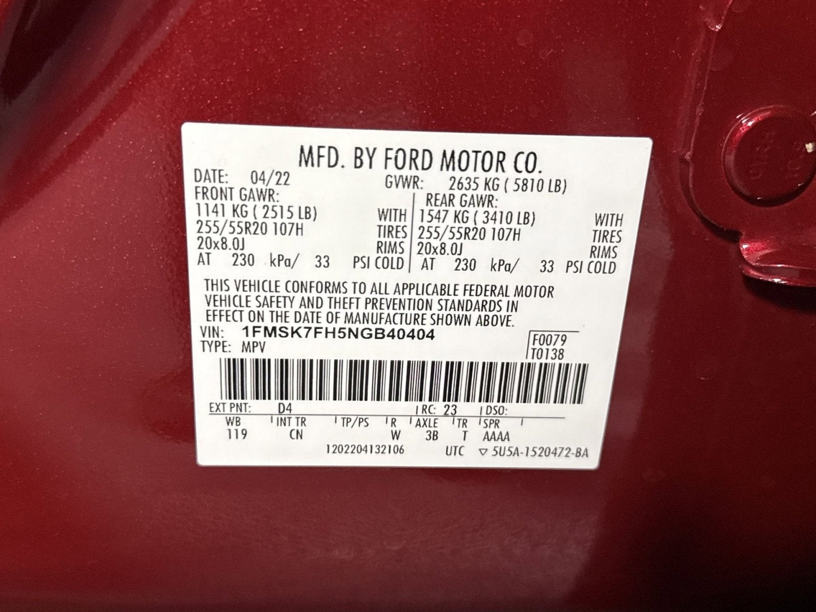 2022 Ford Explorer Limited