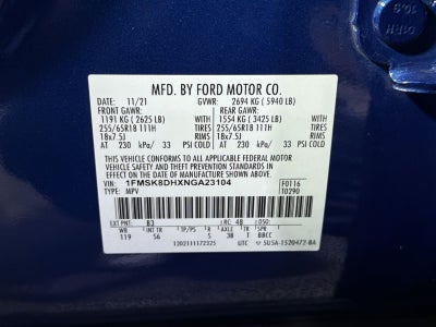 2022 Ford Explorer XLT