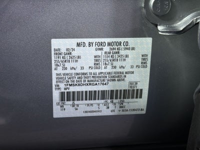2024 Ford Explorer XLT