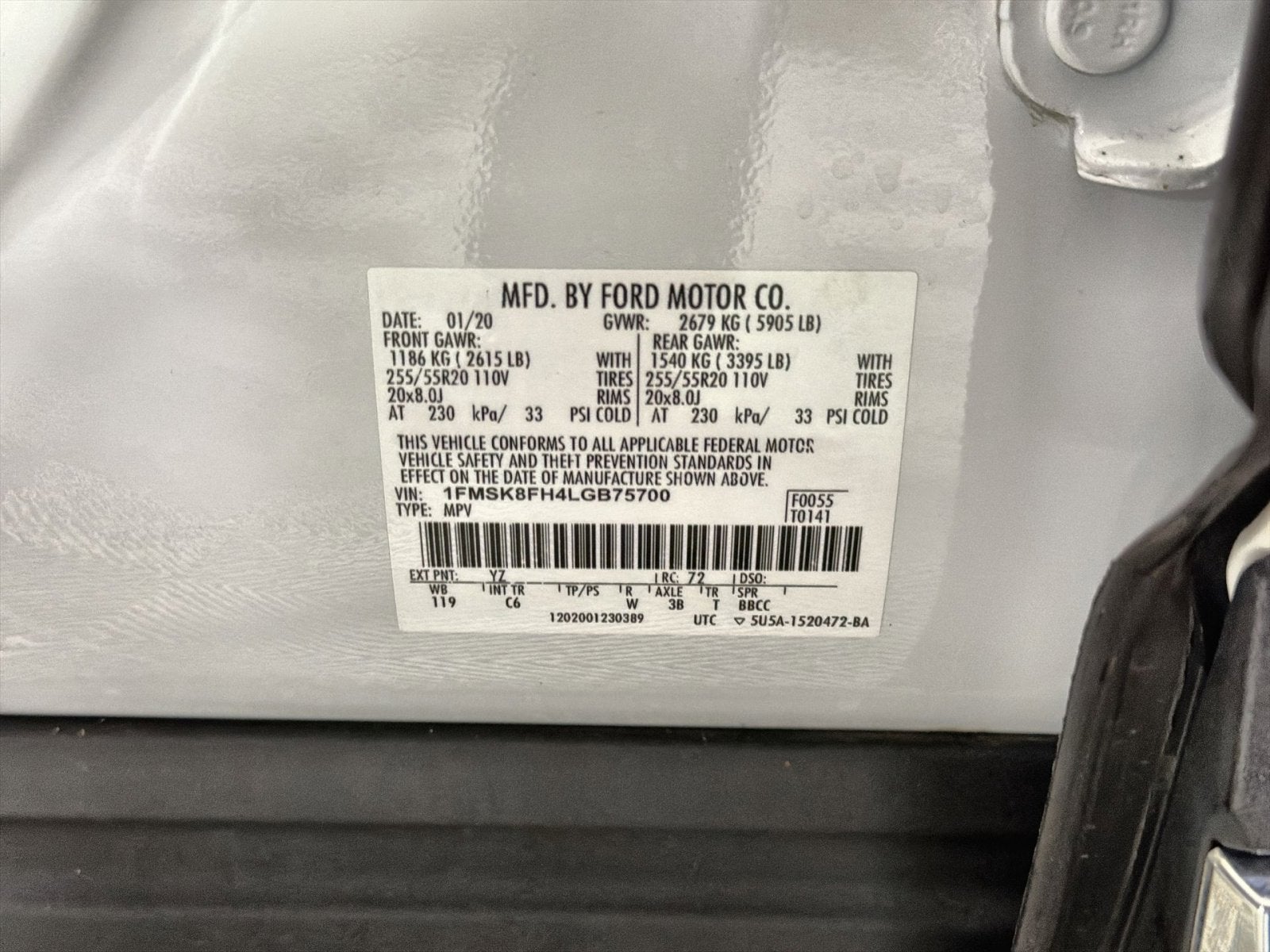 2020 Ford Explorer Limited