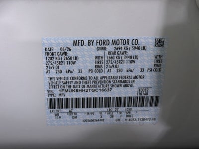 2026 Ford Explorer Platinum