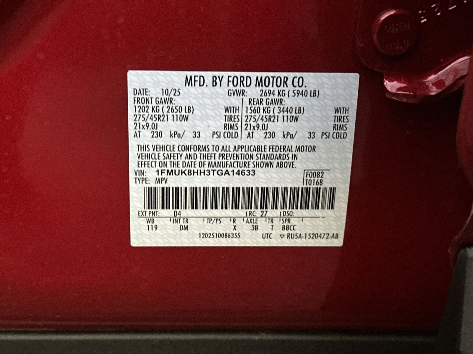 2026 Ford Explorer Platinum