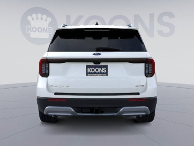 2026 Ford Explorer Platinum