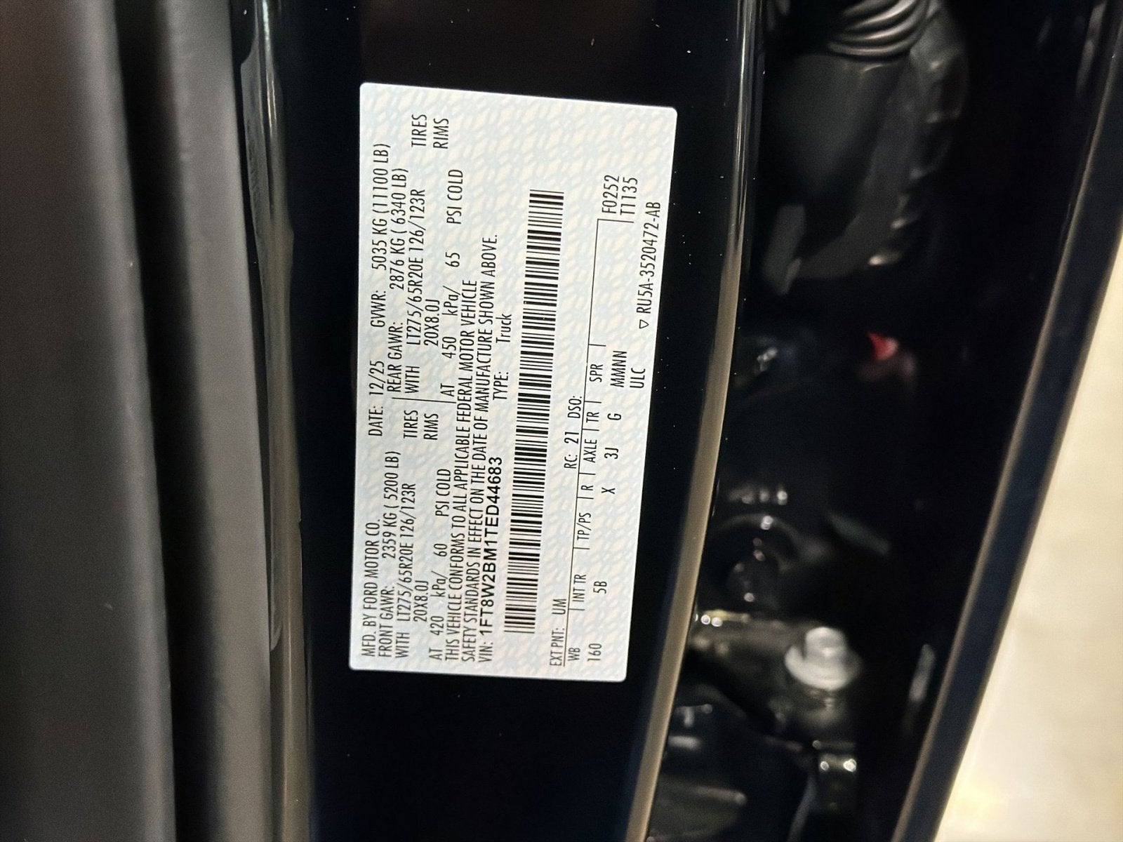 2026 Ford F-250SD Lariat Black Widow