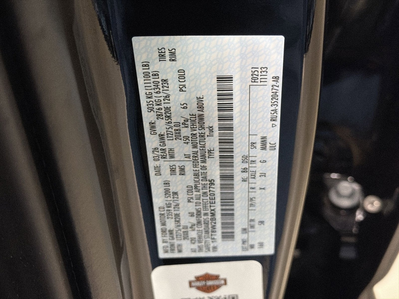 2026 Ford F-250SD Harley Davidson