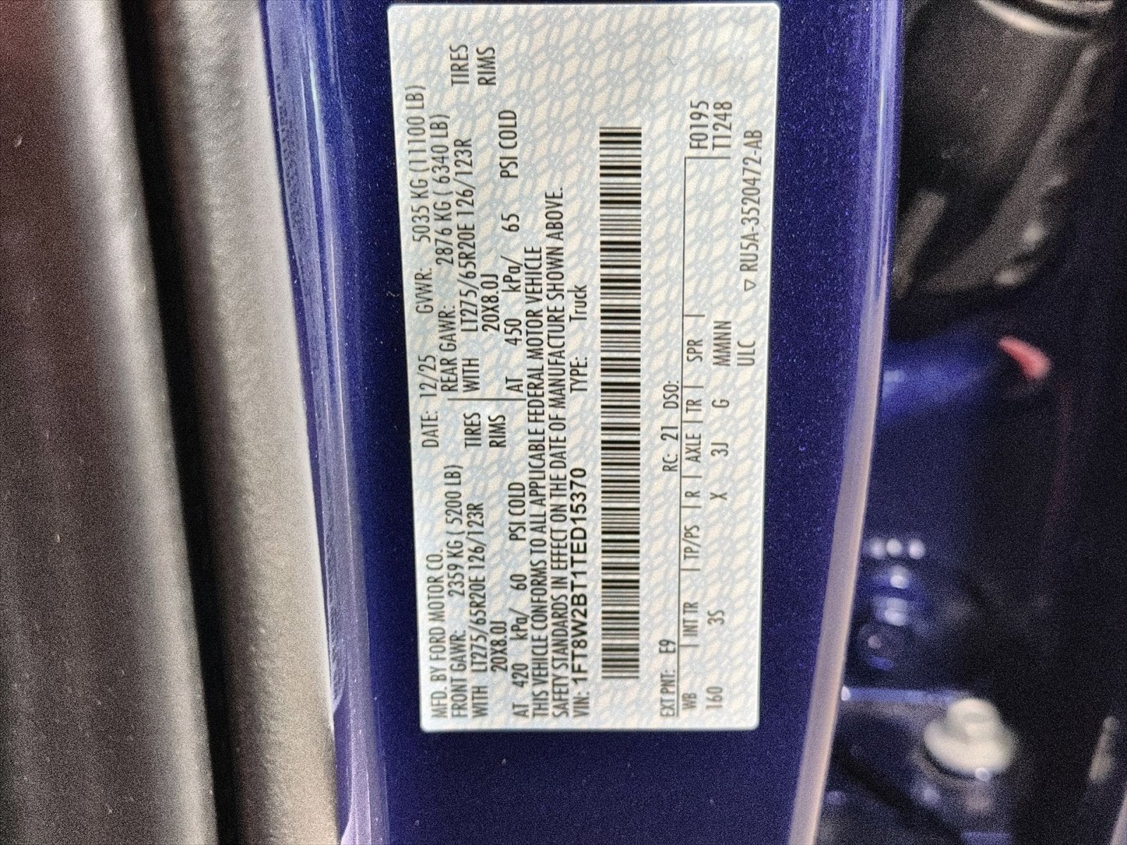 2026 Ford F-250SD XLT Black Widow