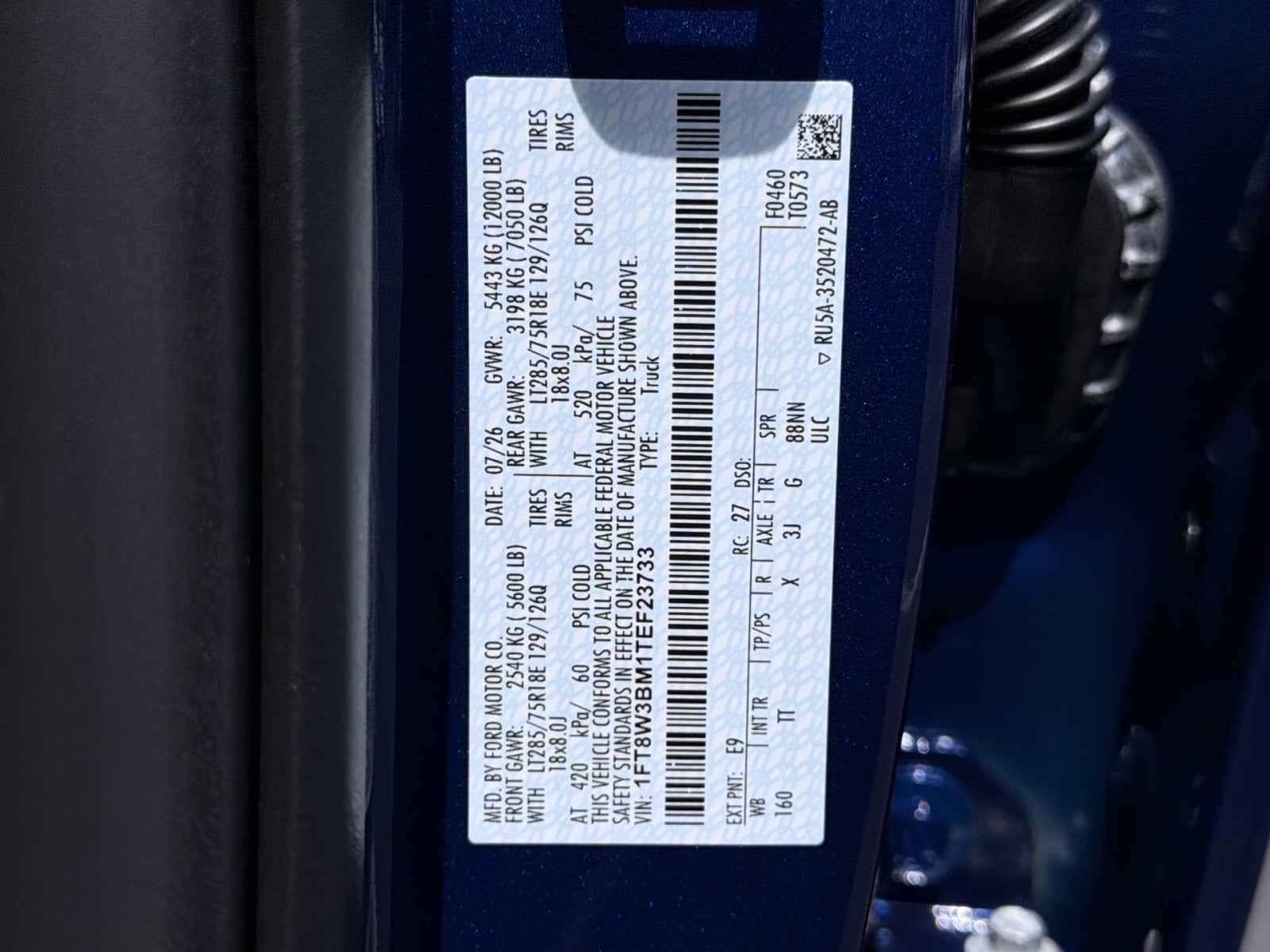 2026 Ford F-350SD Platinum Plus Tremor