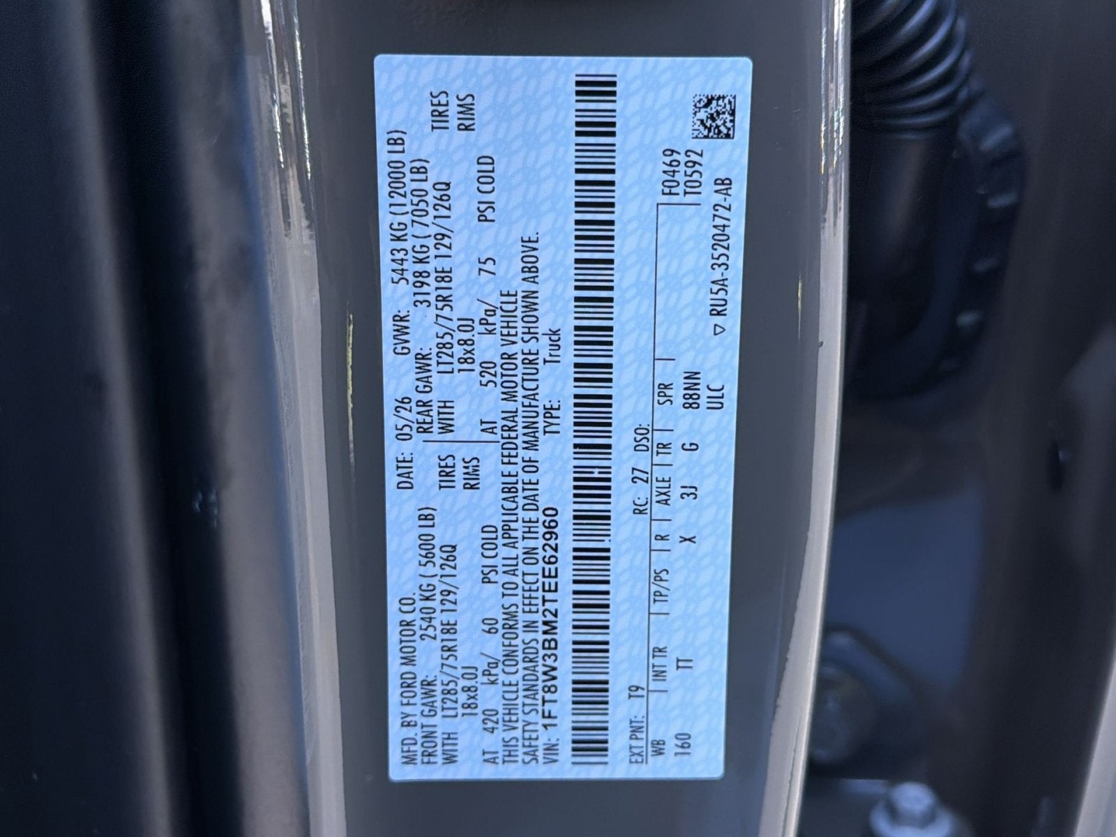 2026 Ford F-350SD Platinum Plus Tremor