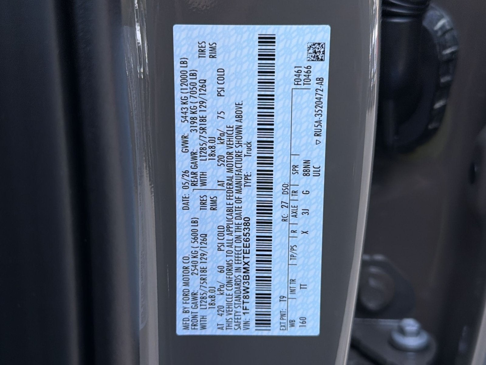 2026 Ford F-350SD Platinum Plus Tremor