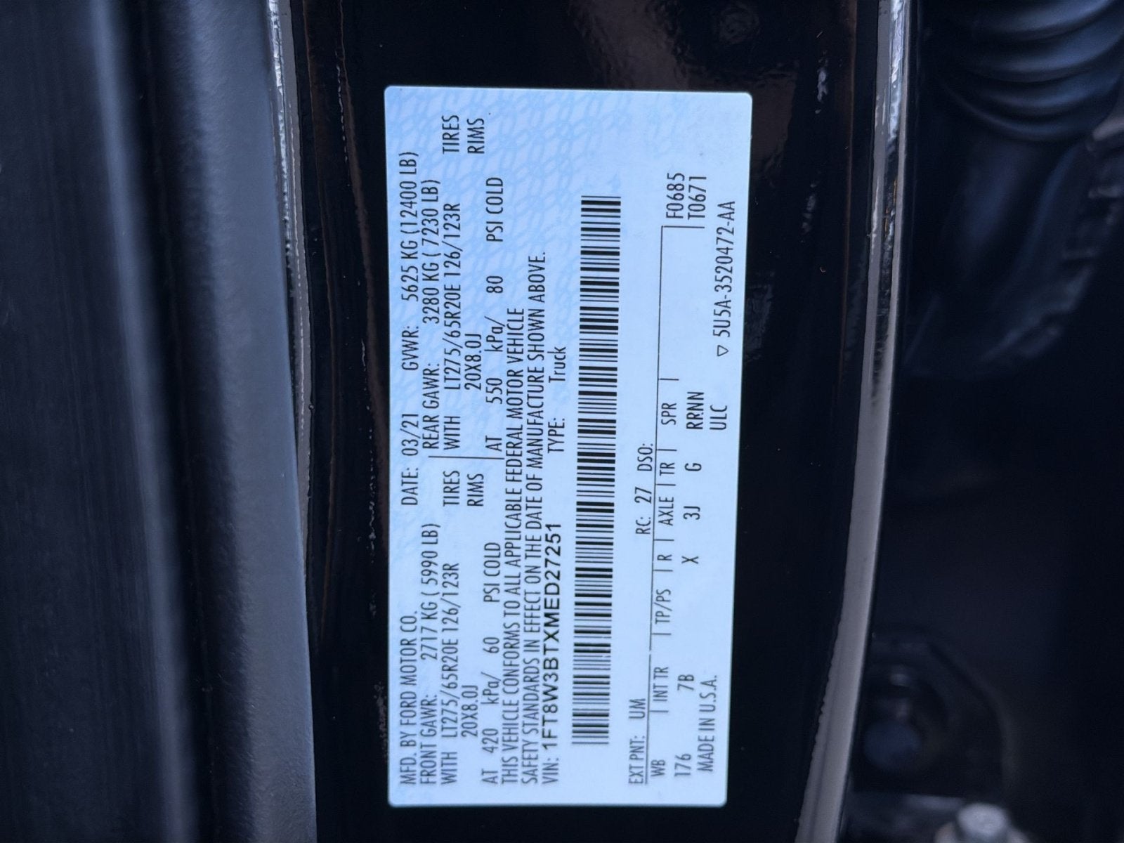 2021 Ford F-350SD Platinum