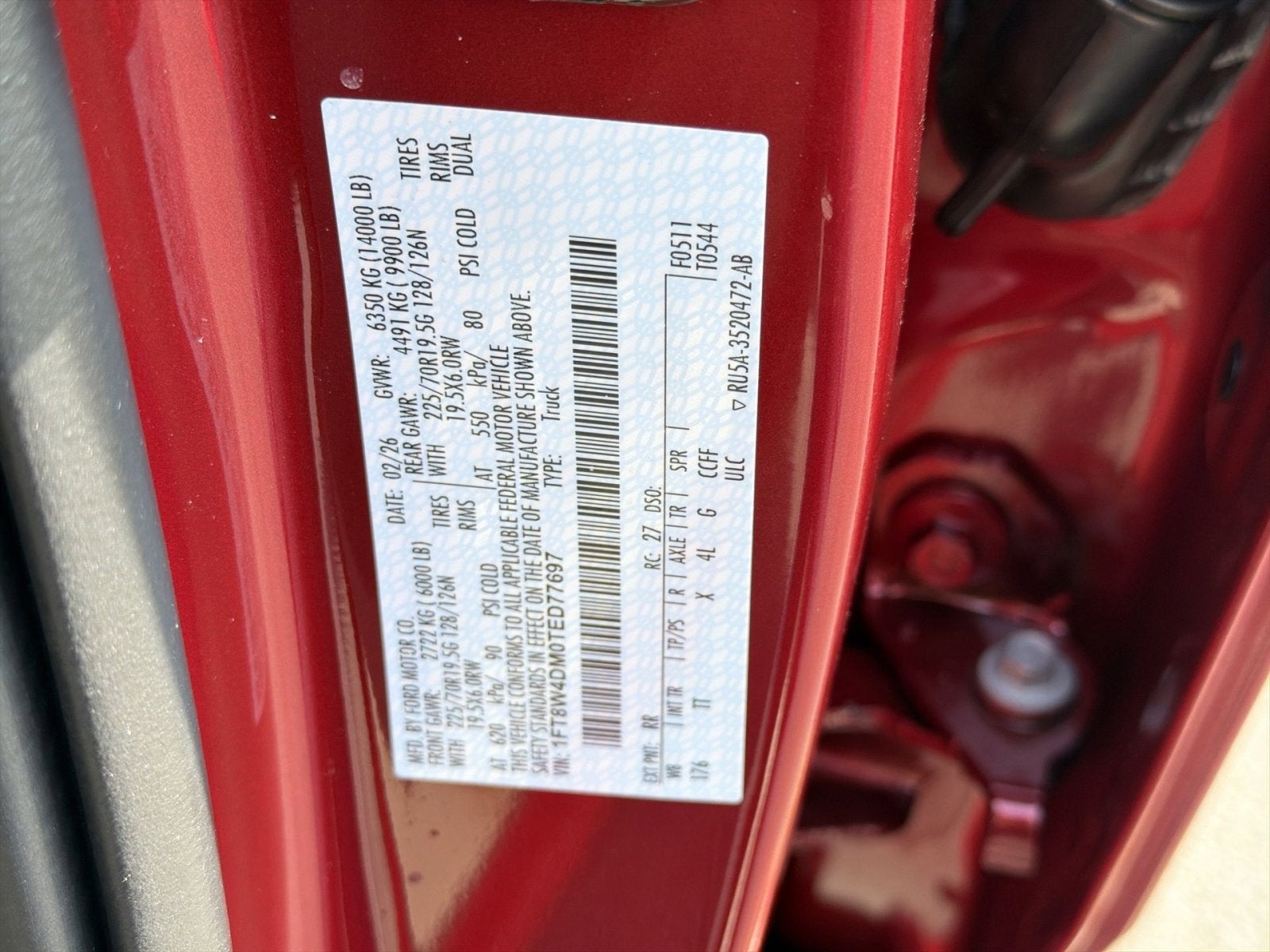 2026 Ford F-450SD Platinum