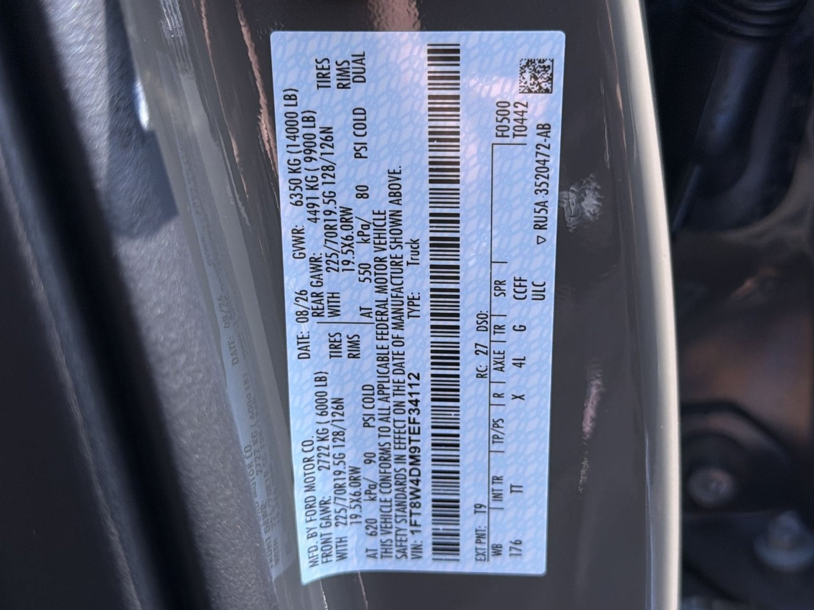 2026 Ford F-450SD Platinum
