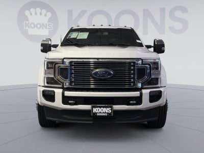 2022 Ford F-450SD Platinum