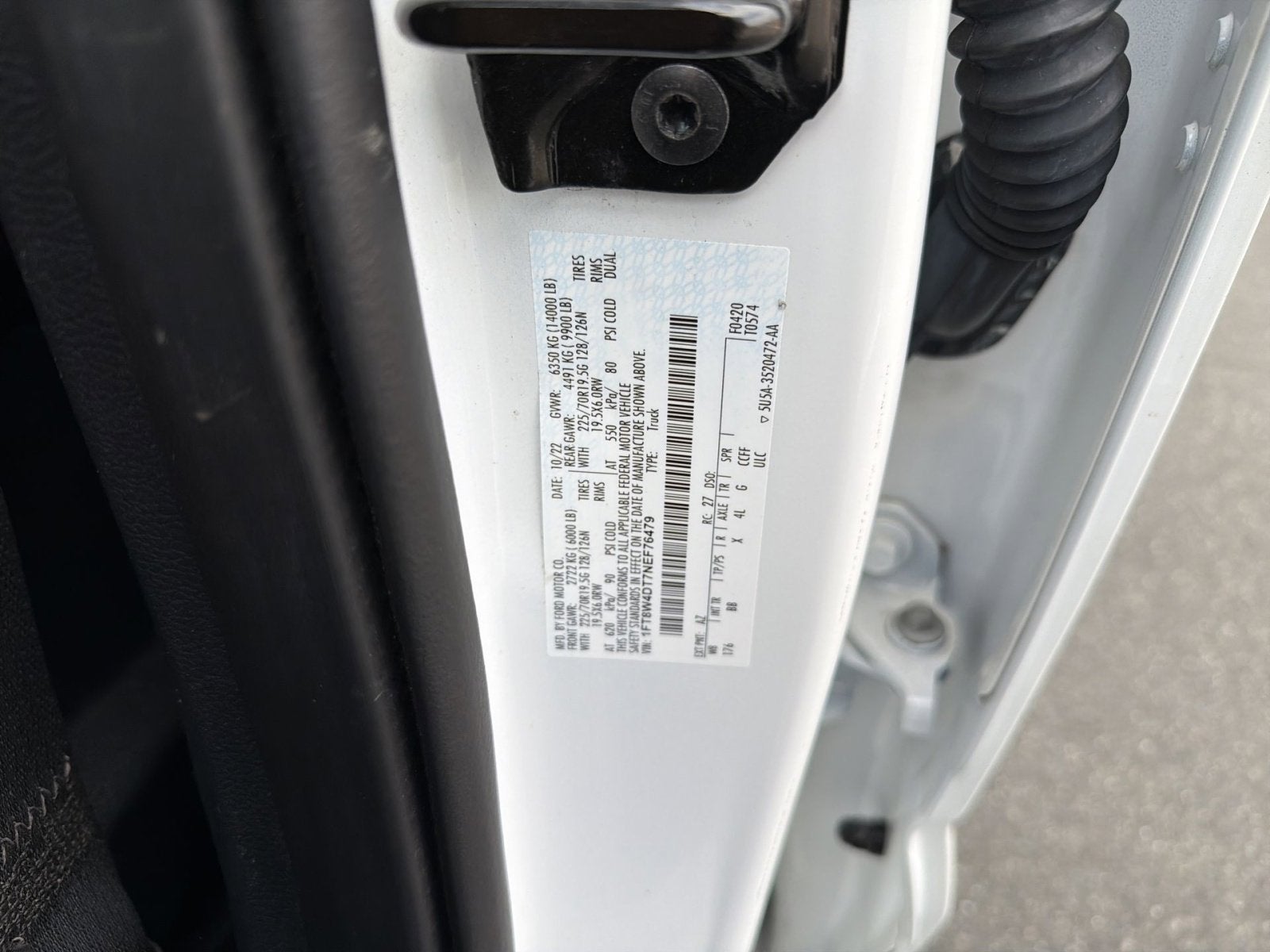 2022 Ford F-450SD Platinum