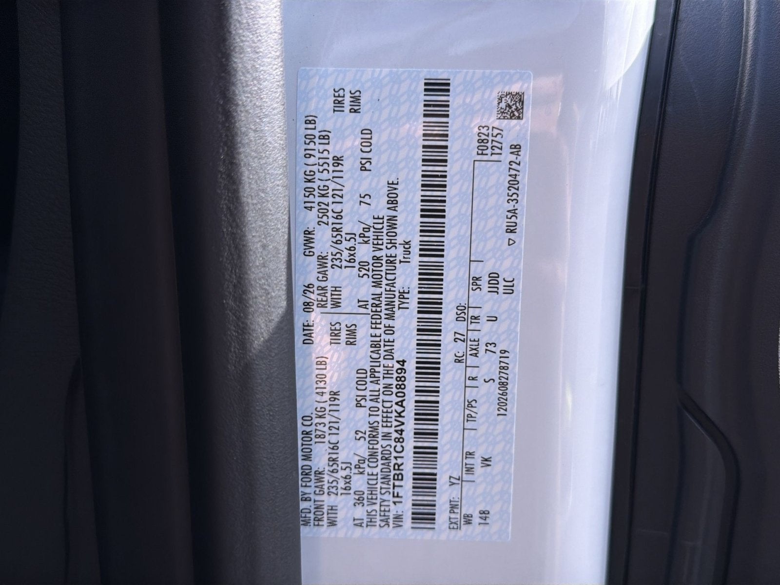 2027 Ford Transit-250 Base