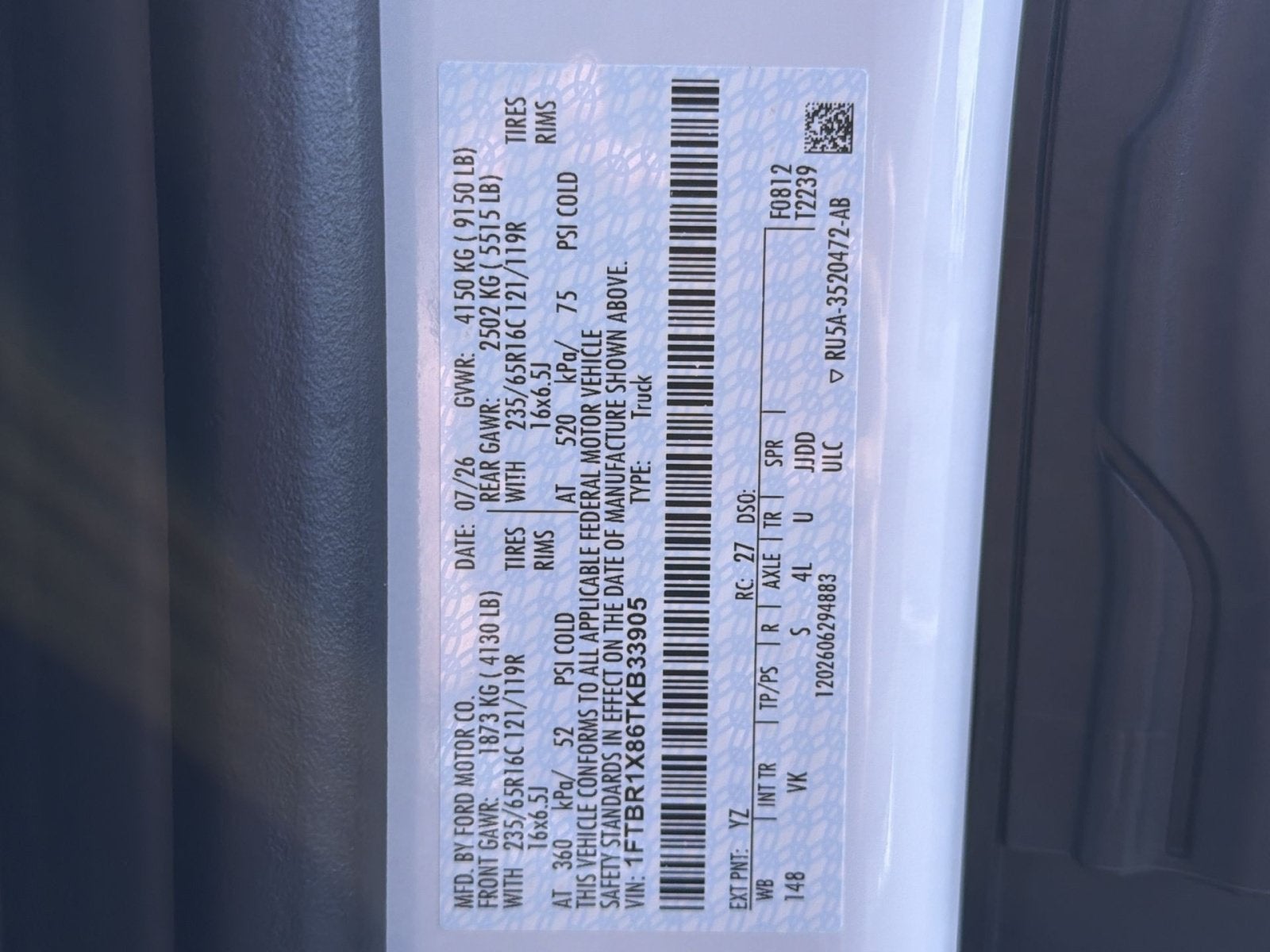 2026 Ford Transit-250 Base