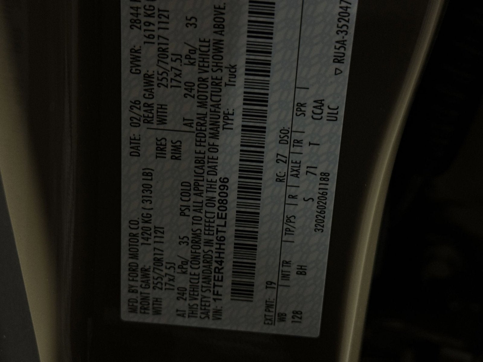 2026 Ford Ranger XLT