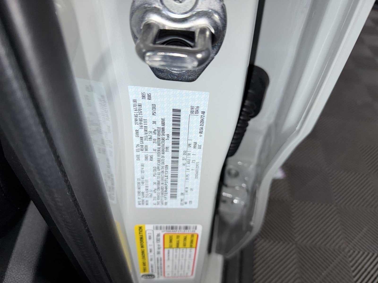 2026 Ford Ranger Lariat