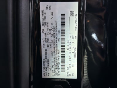 2023 Ford F-150 Tremor