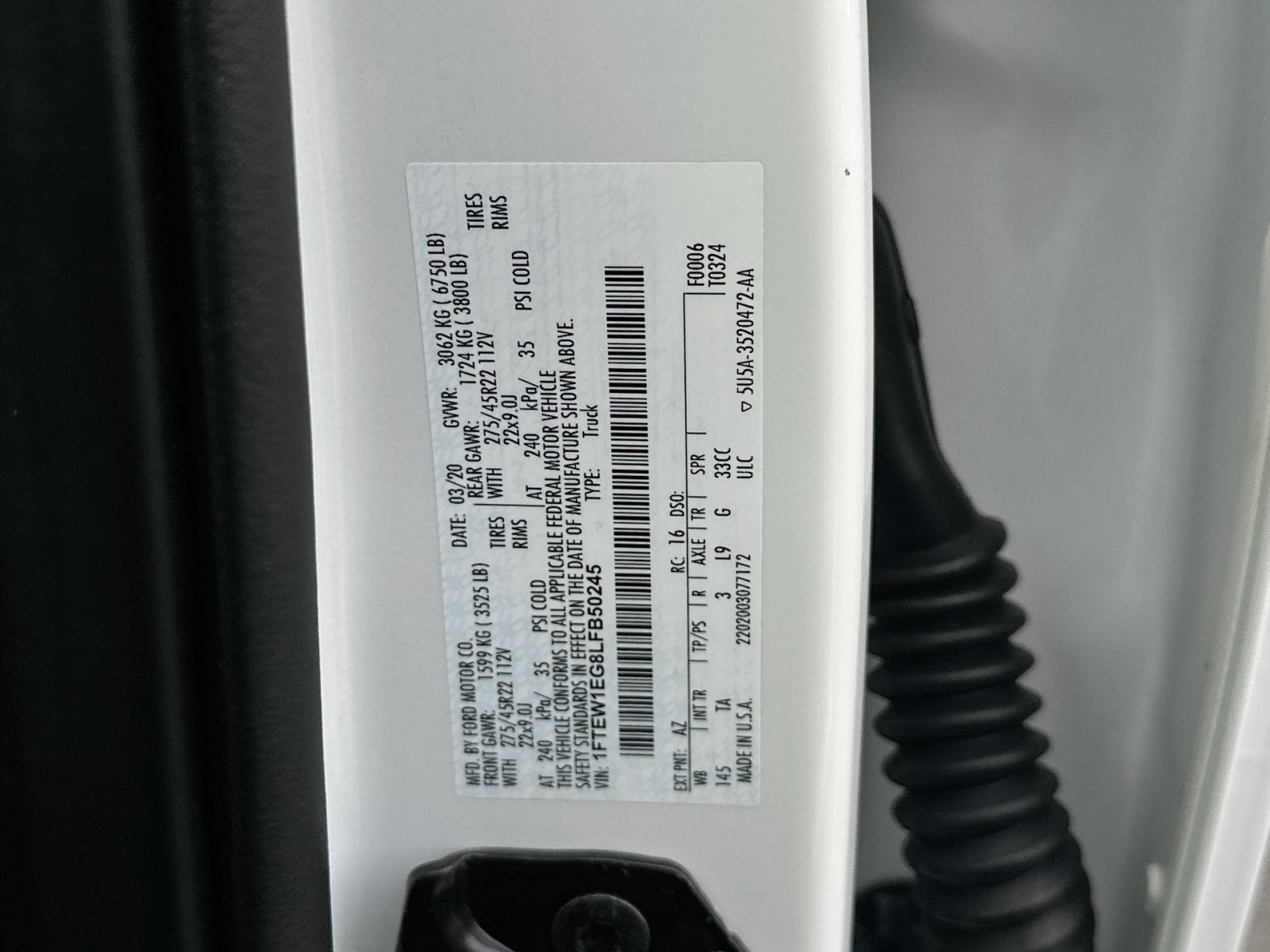 2020 Ford F-150 Limited