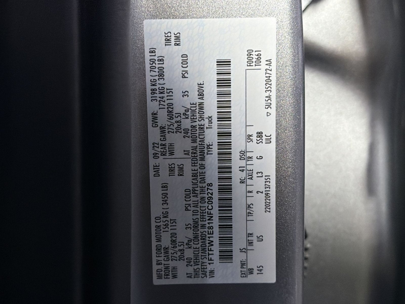 2022 Ford F-150 XLT