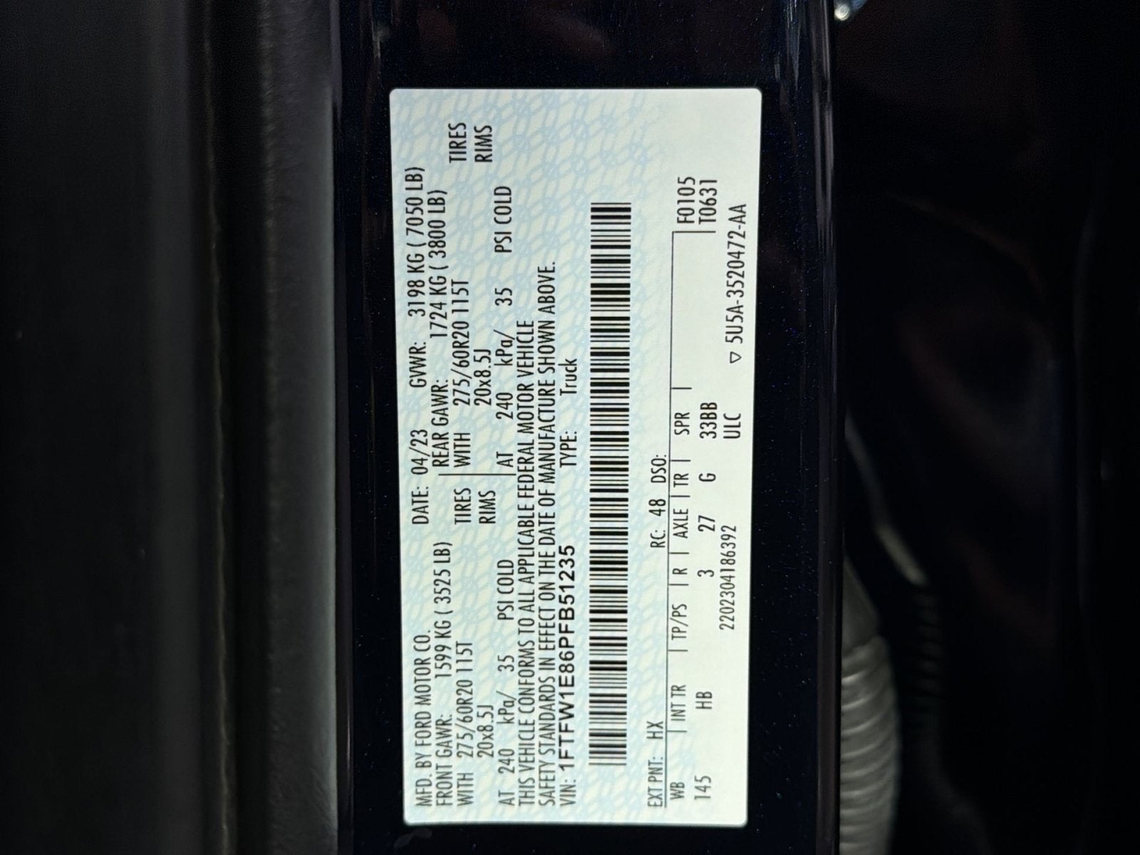 2023 Ford F-150 Lariat