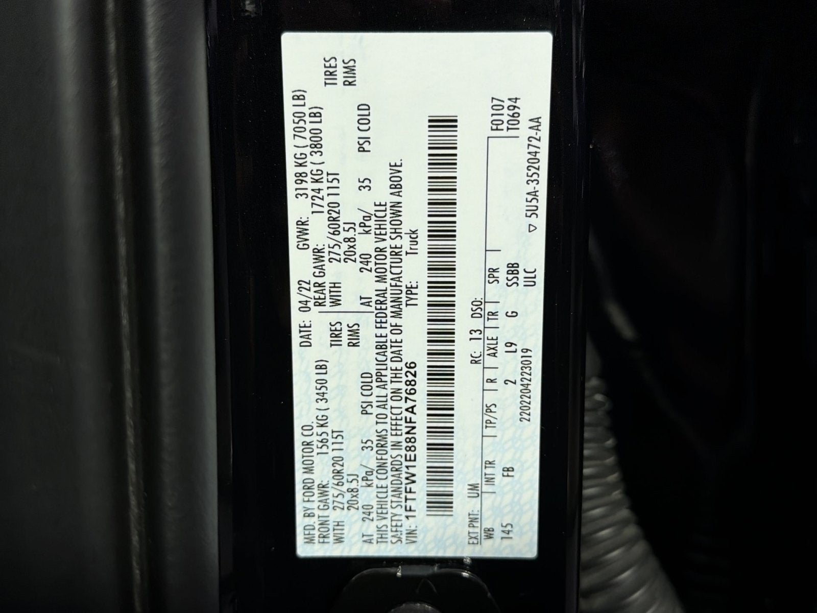 2022 Ford F-150 XLT