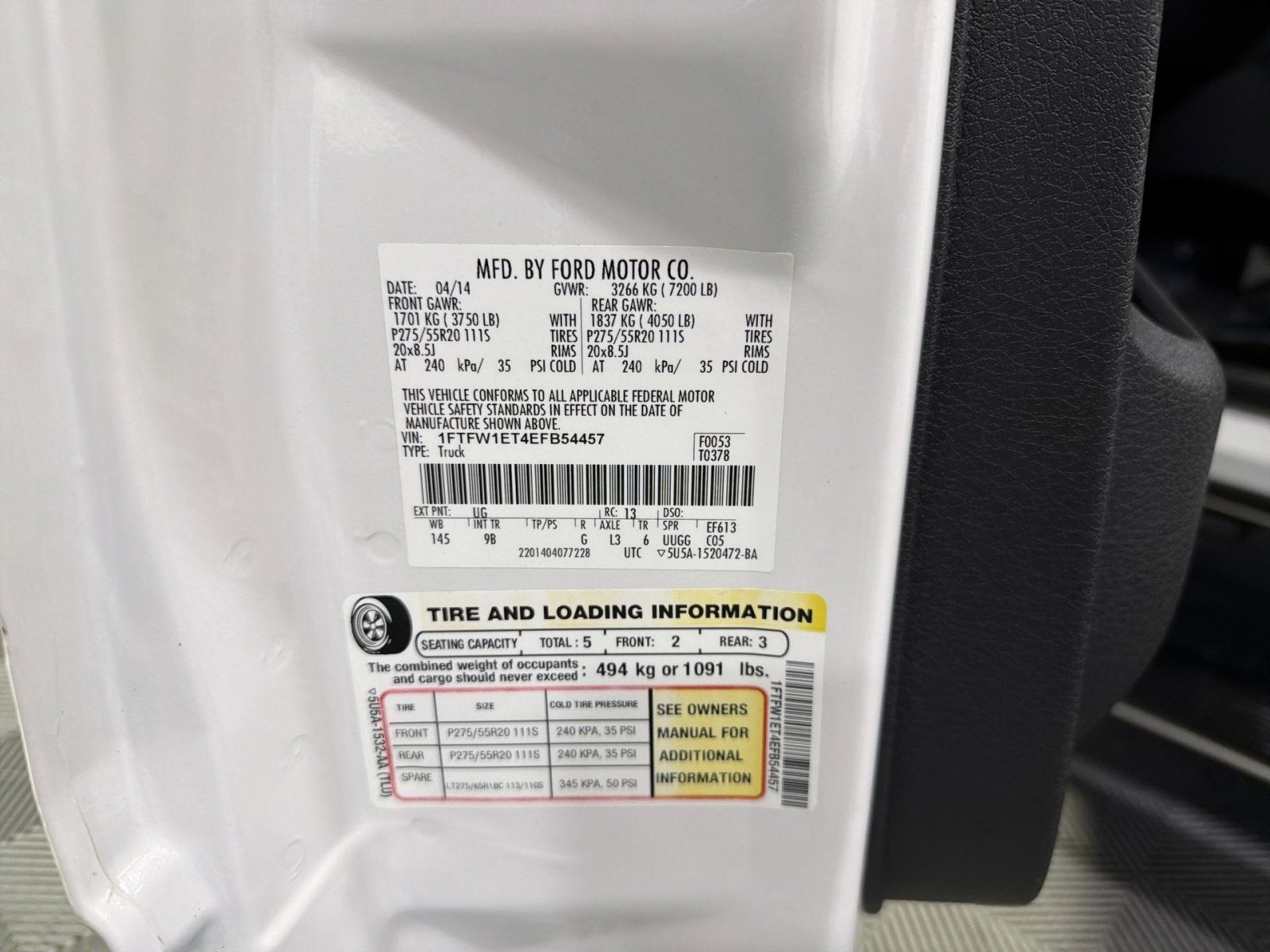 2014 Ford F-150 Platinum