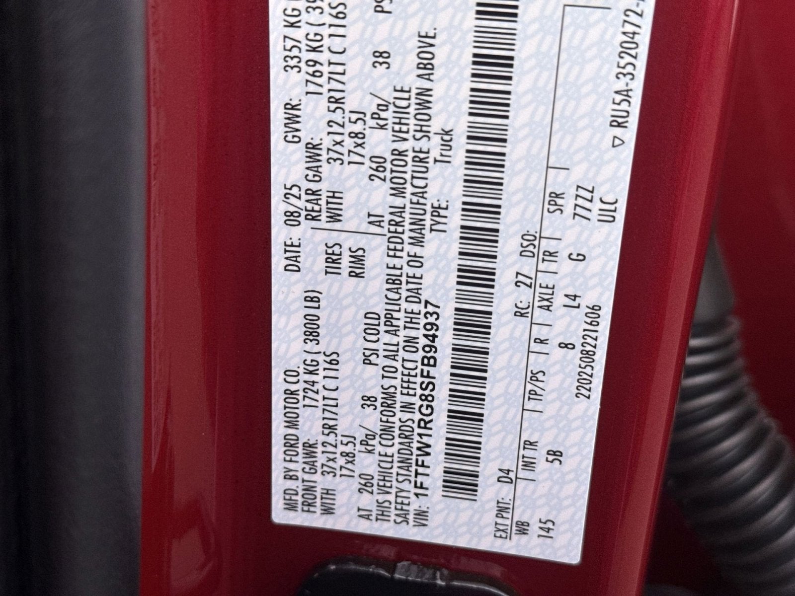 2025 Ford F-150 Raptor