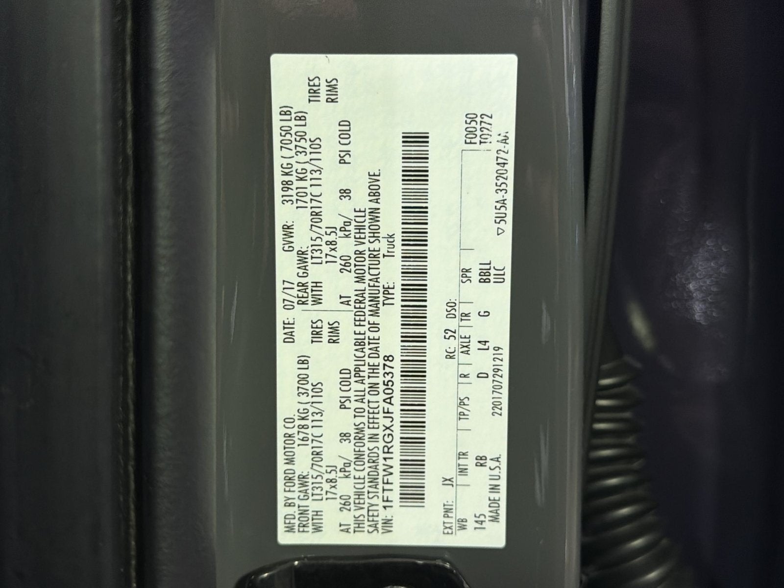 2018 Ford F-150 Raptor
