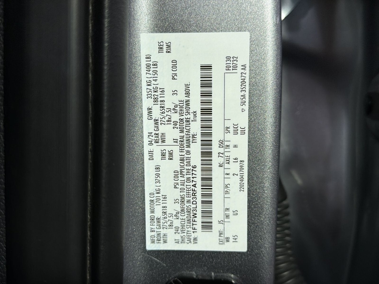 2024 Ford F-150 XLT