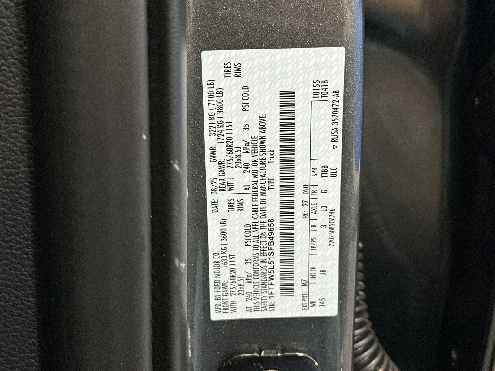 2025 Ford F-150 Lariat