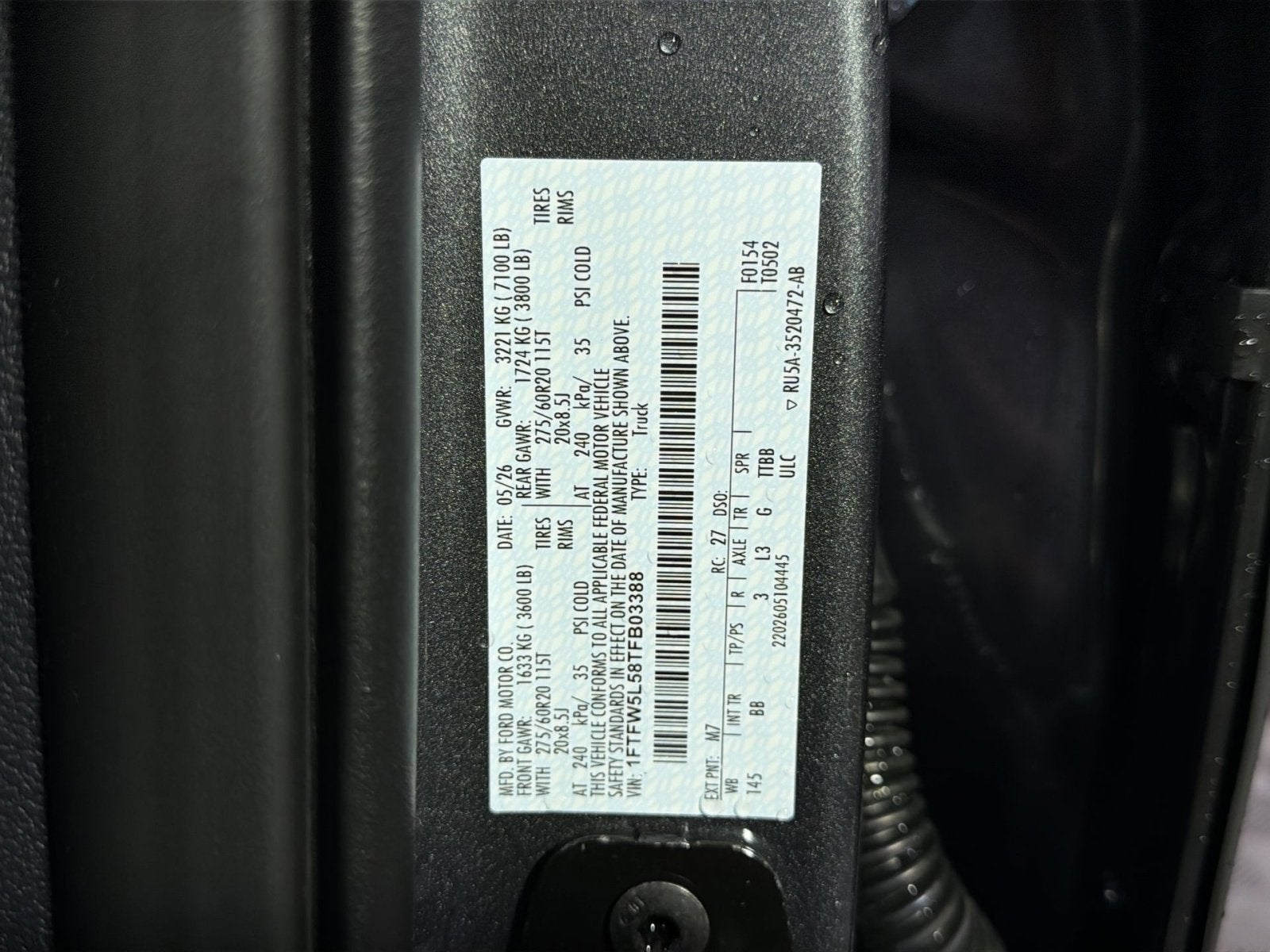 2026 Ford F-150 Lariat