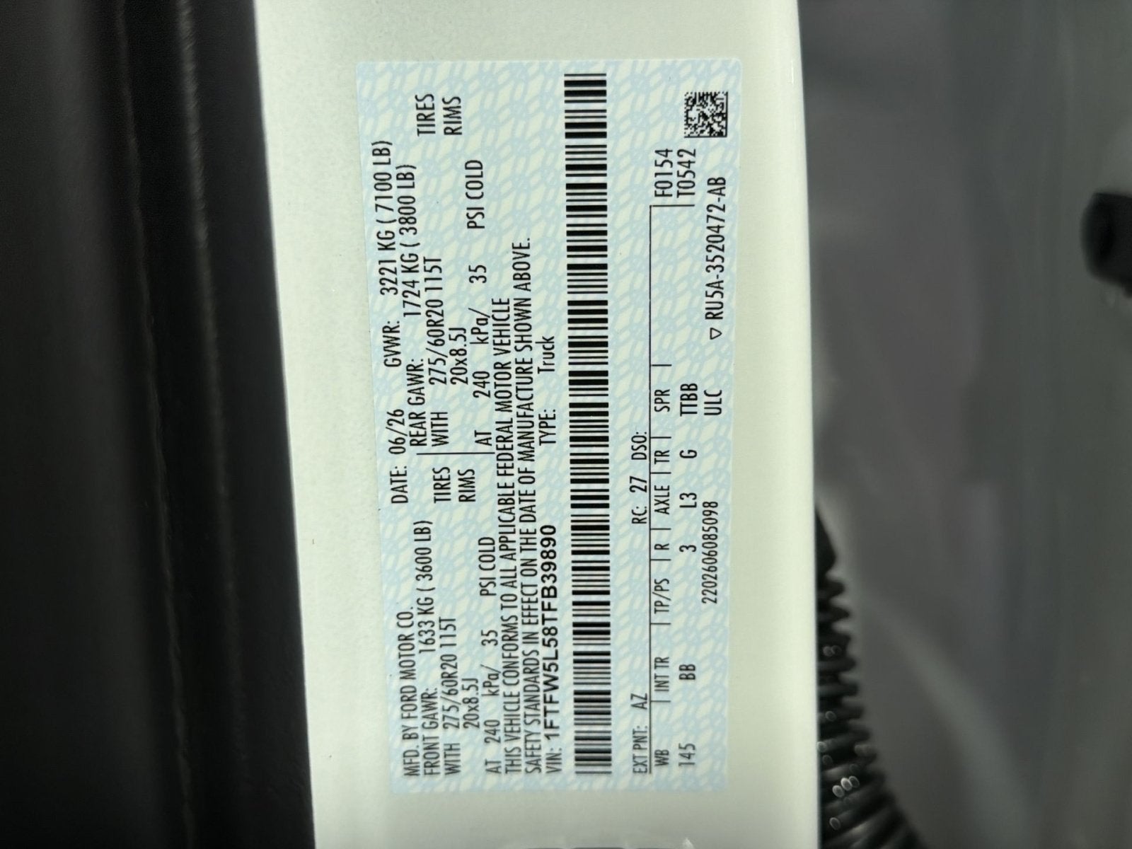 2026 Ford F-150 Lariat