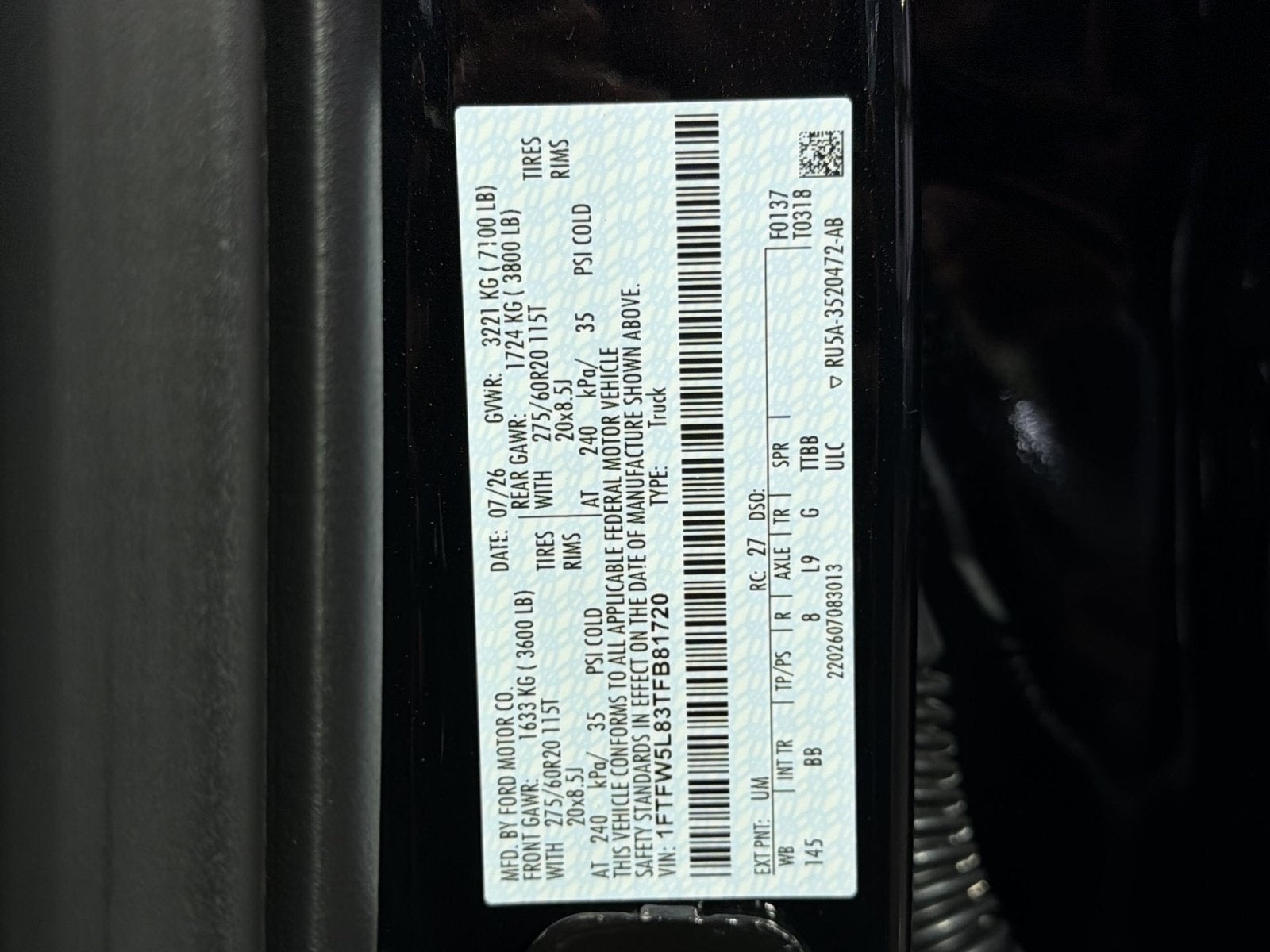 2026 Ford F-150 Lariat
