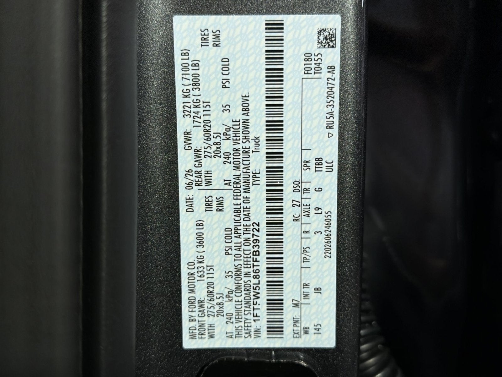 2026 Ford F-150 Lariat