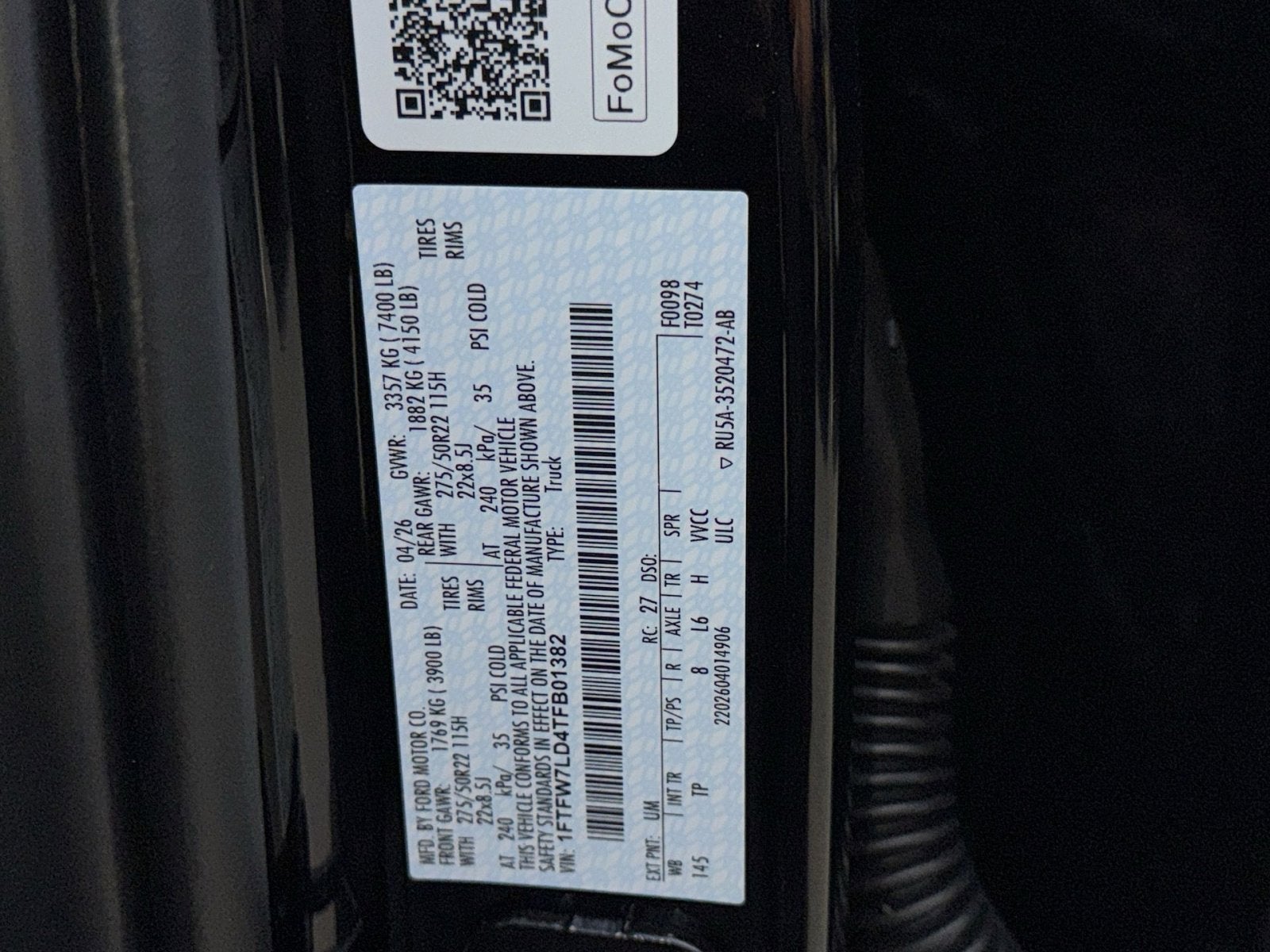 2026 Ford F-150 Platinum